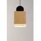 Et2 Nob 1-Light 3.5" Wide Black / Gold Pendant Light E20860-75BKGLD - alternate 3